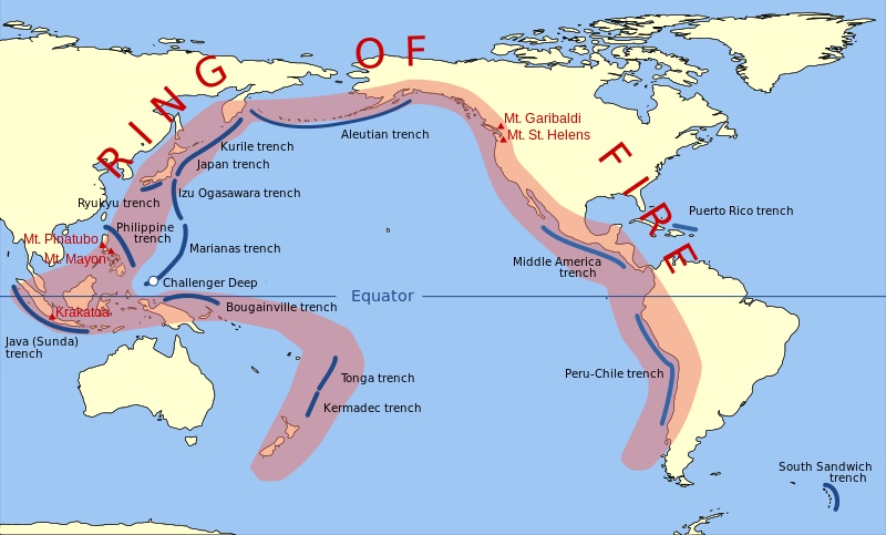 Ring of Fire map